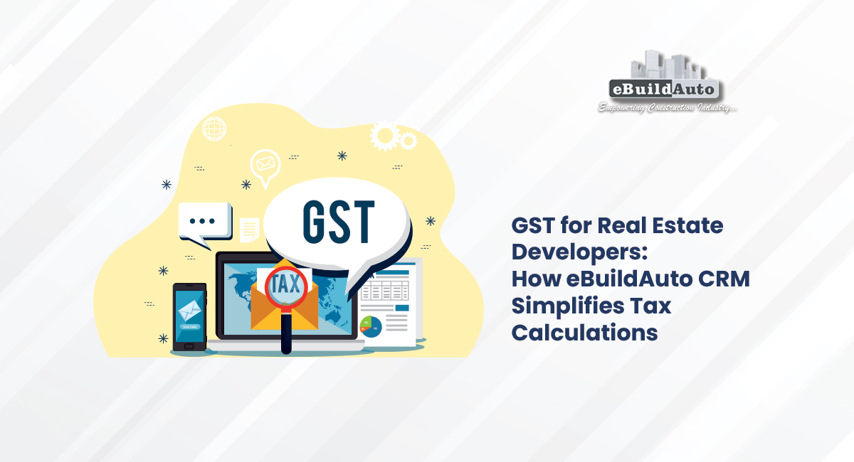 GST Calculation in eBuildAuto CRM